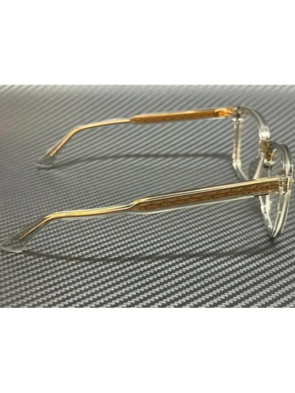 New Gucci Men  Grey Eyeglasses  50- 21-